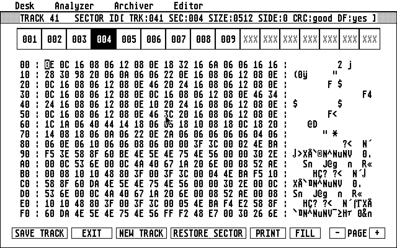 Discmech atari screenshot